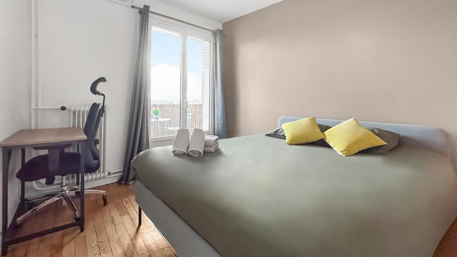 Cozy Flat Balcony Panoramic View 5M Metro B Appartement Oullins 0*,