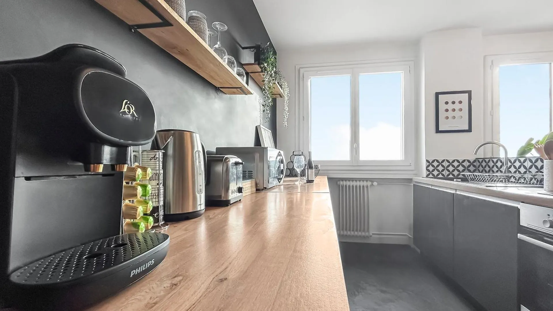 Cozy Flat Balcony Panoramic View 5M Metro B Appartement Oullins Frankrijk